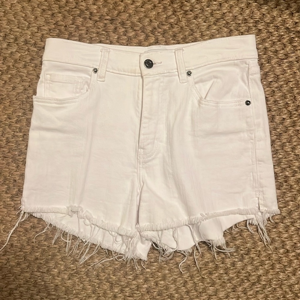 Pistola white Jean shorts size 27